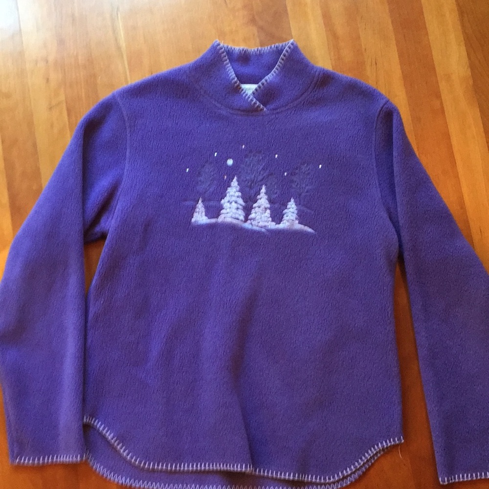 Fleece pullover